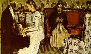 Paul Cezanne Girl at the Piano china oil painting reproduction